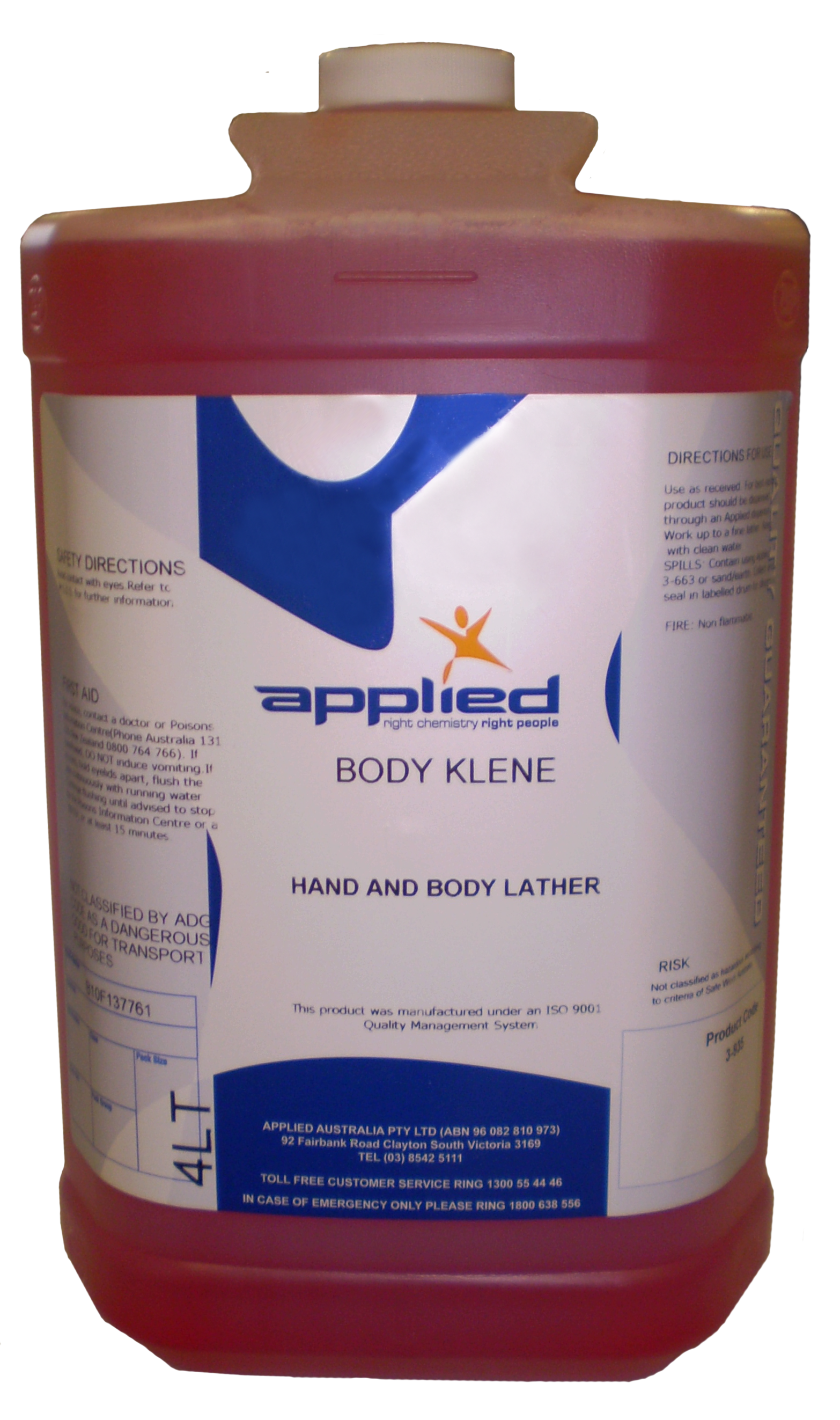 Applied Body Klene 4x4L