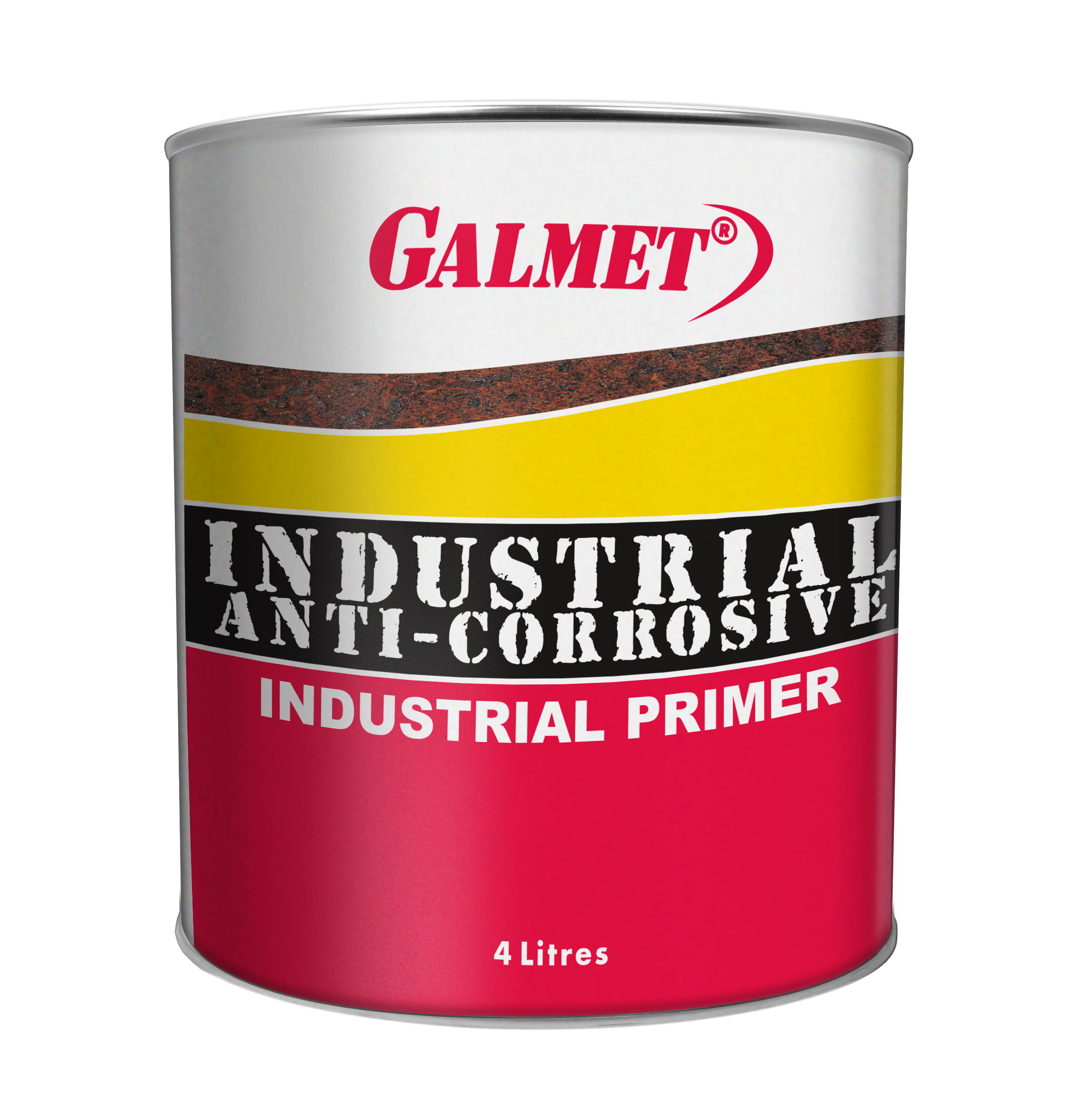 Galmet Industrial Primer - Red 4L