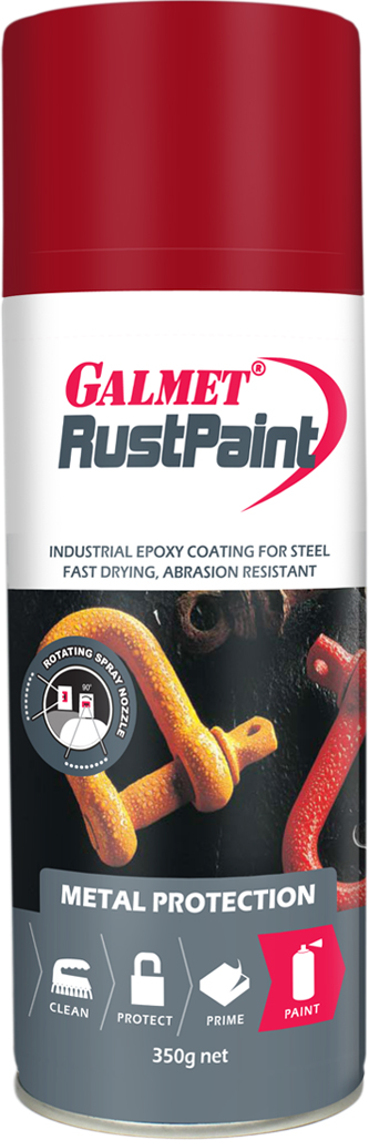 Galmet RustPaint Bright Red Aerosol 350g