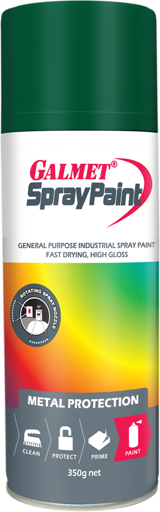 Galmet Spraypaint Brunswick Green Aerosol 350g