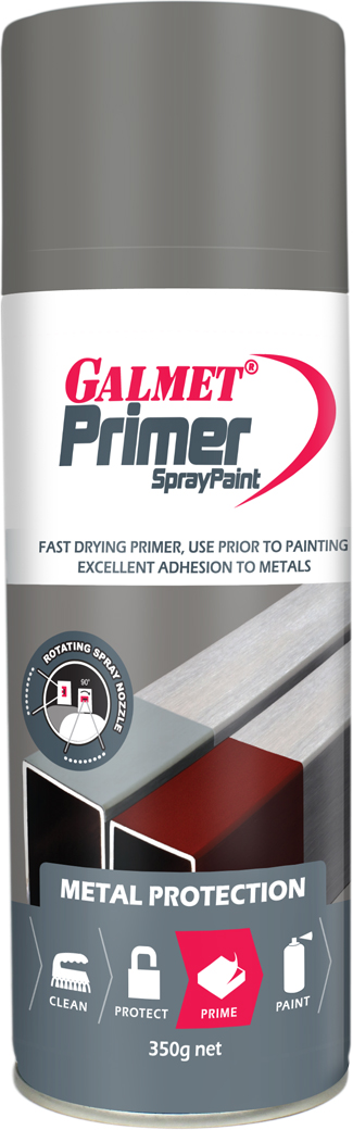 Galmet Spray Primer Aerosol Grey 350G