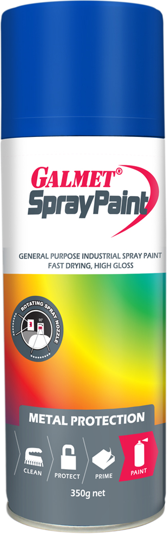Galmet Spraypaint Ocean Blue Aerosol 350g