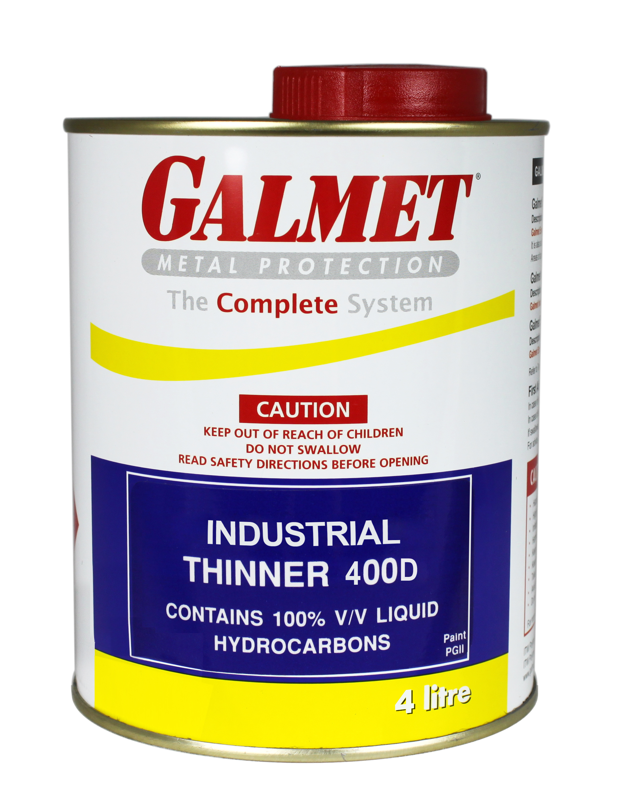 Galmet Industrial Thinner 400D 4L