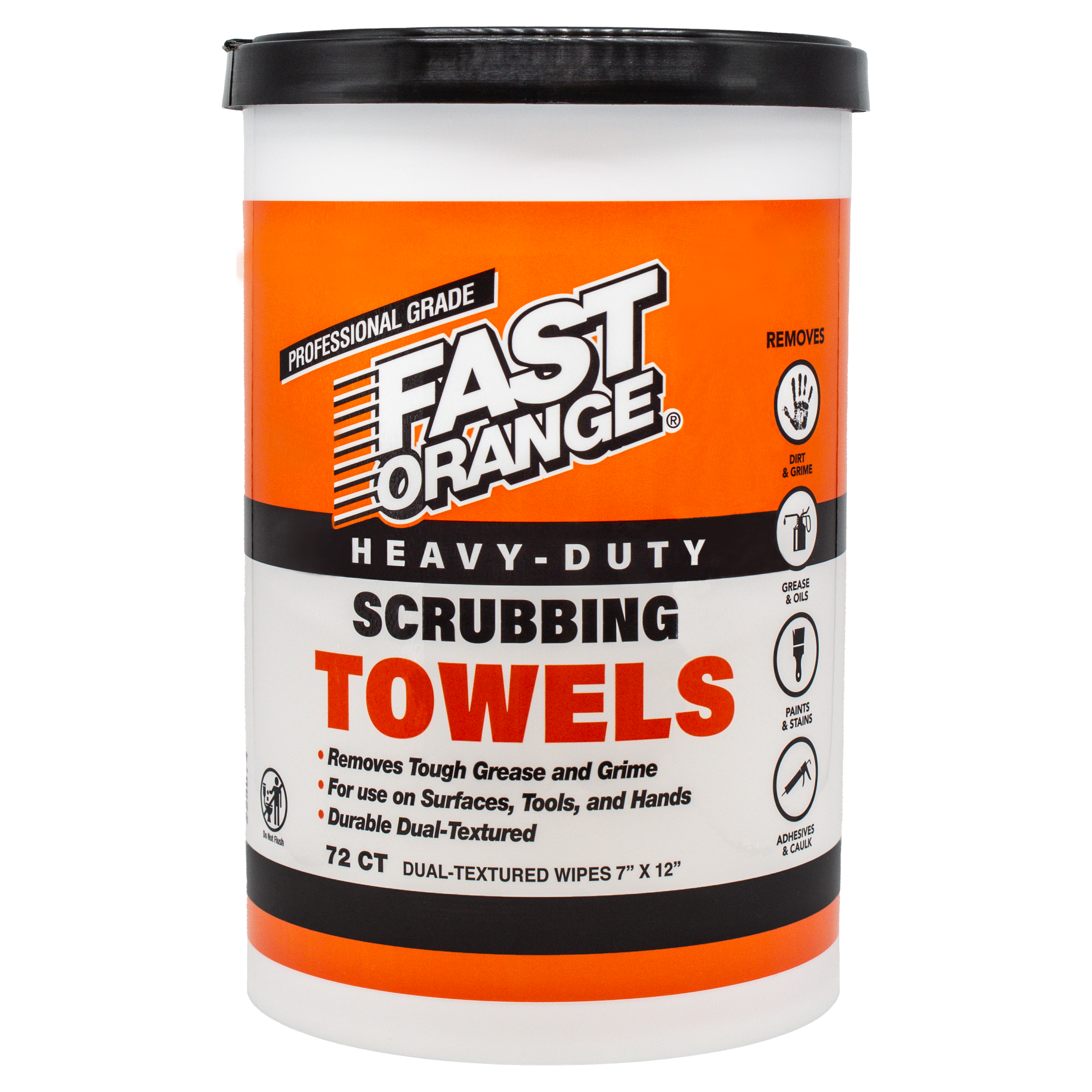 Fast Orange Heavy Duty Scrubbing Towel